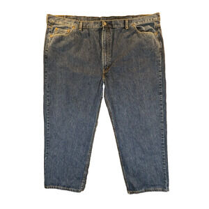 Levi's 550 Jeans 54x29 Men's Relaxed Fit Blue Denim 100% Cotton Pants